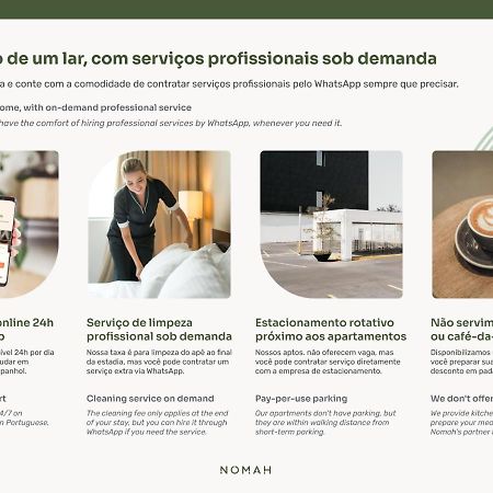 Nomah - Aptos Por Temporada Na Vila Nova Conceicao São Paulo Buitenkant foto